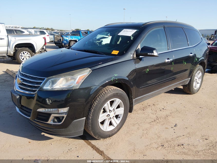 Vin: 1gnkrhkd9ej298411, lot: 46863638, chevrolet traverse 2lt 20142