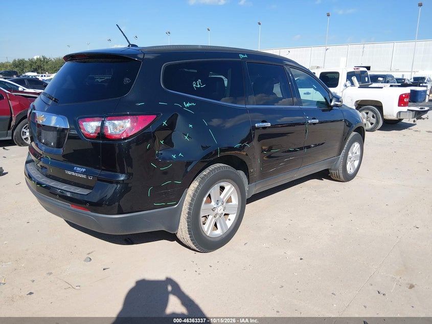 Vin: 1gnkrhkd9ej298411, lot: 46863638, chevrolet traverse 2lt 20144