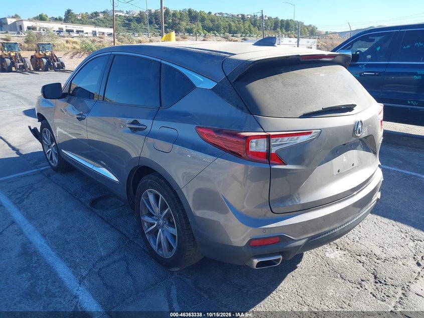 Vin: 5j8tc1h58nl002418, lot: 46863639, acura rdx technology package 20223