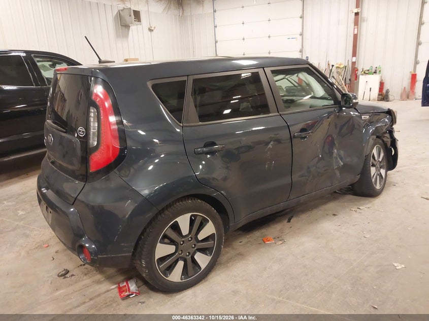 Vin: kndjx3a52f7198091, lot: 46863643, kia soul ! 20154