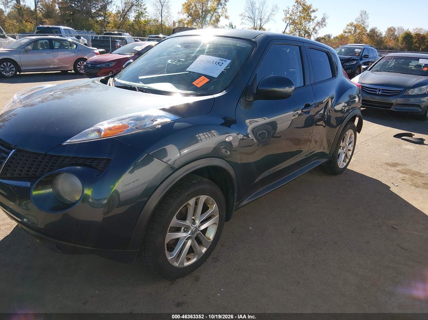 2012 Nissan Juke Sv, Удар сзади, IAAI, VIN JN8AF5MV6CT112993 — фото 2
