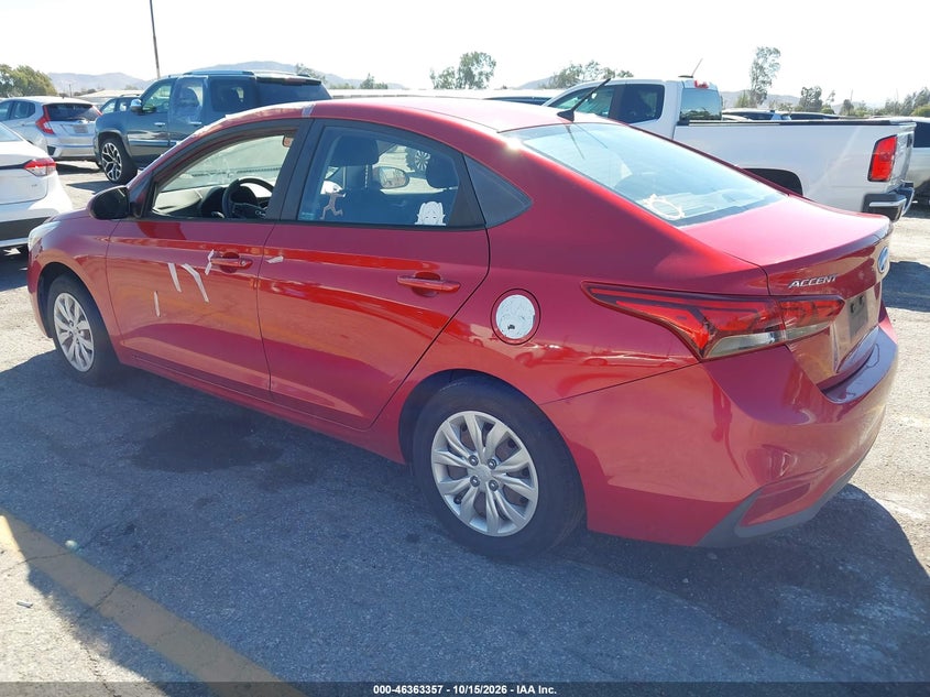 Vin: 3kpc24a32ke060119, lot: 46863659, hyundai accent se 20193