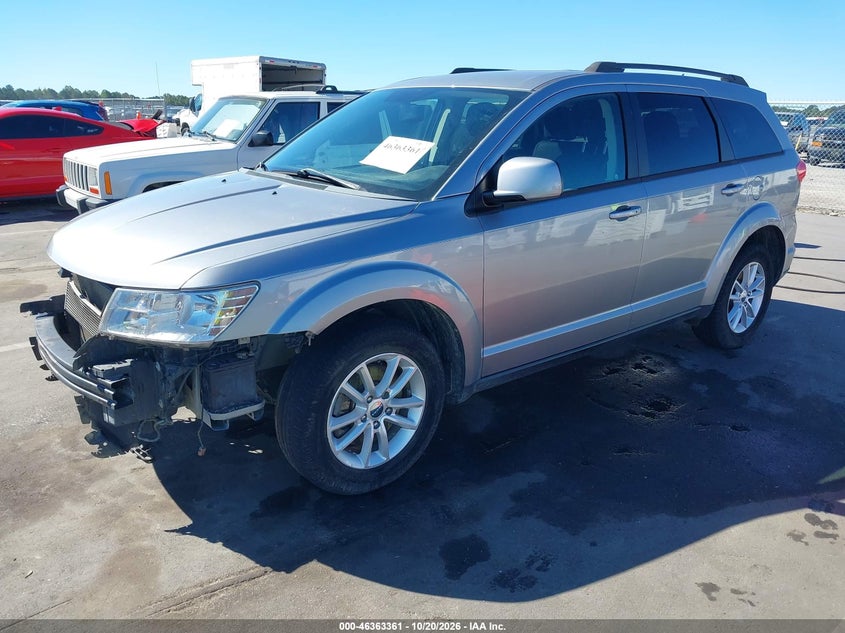 Vin: 3c4pdcbb1ht520385, lot: 46863663, dodge journey sxt 20172