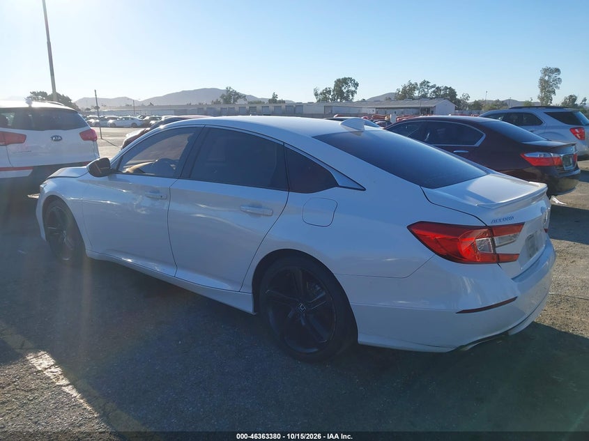 Vin: 1hgcv1f37ja201901, lot: 46863682, honda accord sport 20183