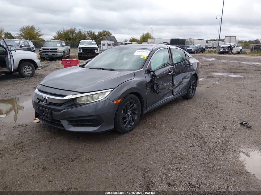 Vin: 2hgfc2f78hh517864, lot: 46863711, honda civic ex 20172