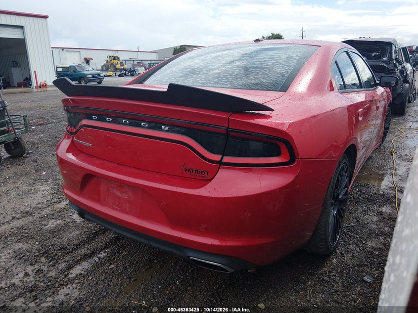 Vin: 2c3cdxbg0fh897608, lot: 46863728, dodge charger se 20154