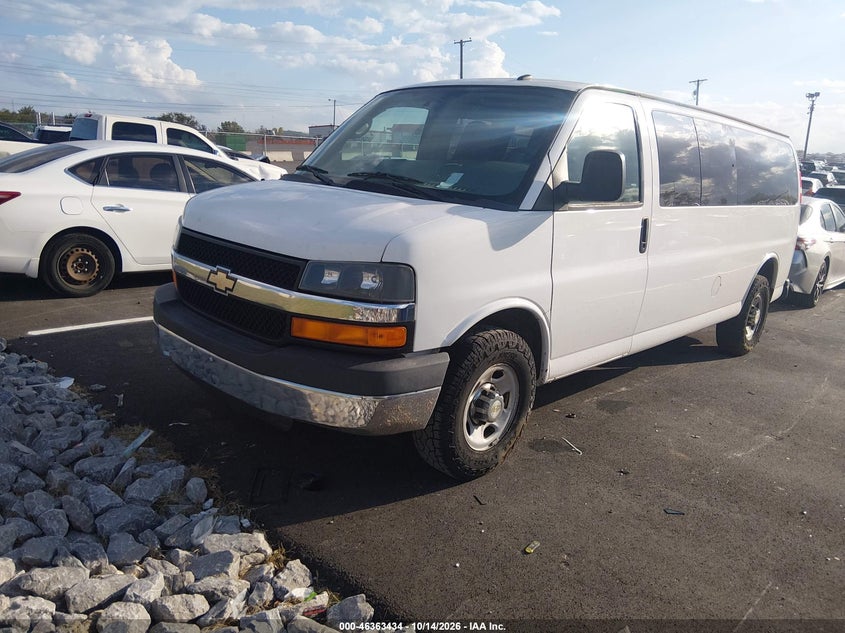2015 Chevrolet Express 3500 Lt, Обычный износ, IAAI, VIN 1GAZG1FG9F1198814 — фото 2