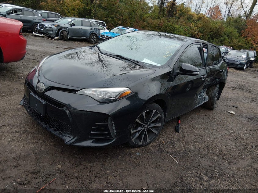 Vin: 2t1burhe3hc924502, lot: 46863745, toyota corolla se 20172