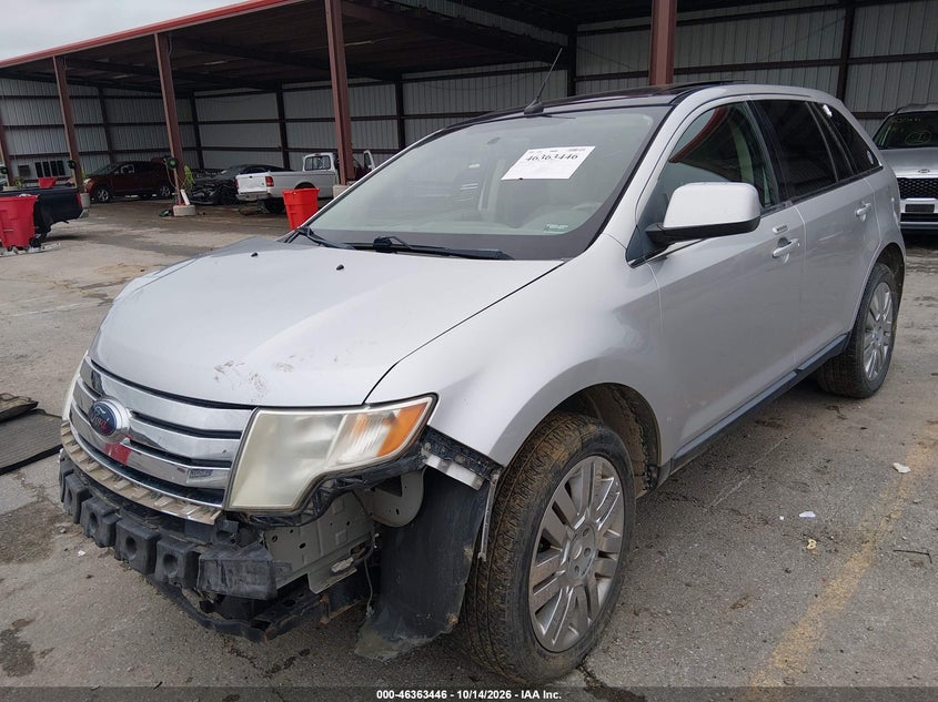 Vin: 2fmdk4kc7aba37259, lot: 46863750, ford edge limited 20102