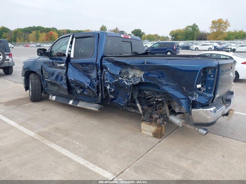 Vin: 1c6srfbt2mn777899, lot: 46863760, ram 1500 big horn  4x4 6'4 box 20213