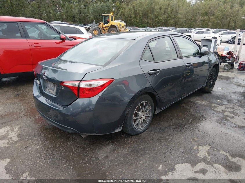 Vin: 5yfburhe1fp289289, lot: 46863765, toyota corolla l 20154