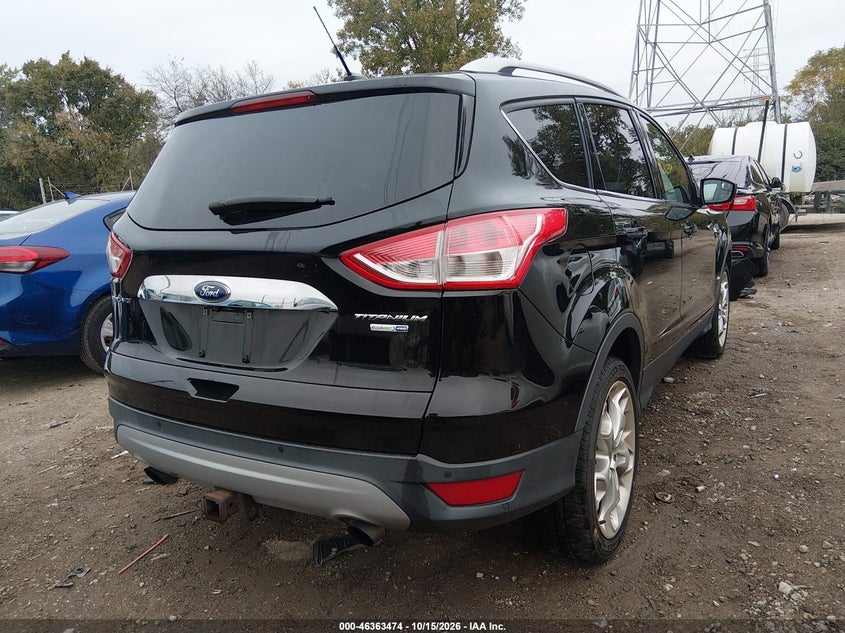 Vin: 1fmcu9j90gub93526, lot: 46863779, ford escape titanium 20164