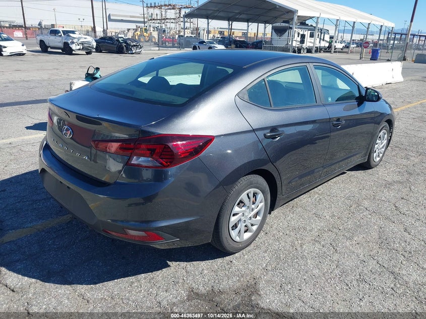 Vin: 5npd74lf9lh612774, lot: 46863802, hyundai elantra se 20204
