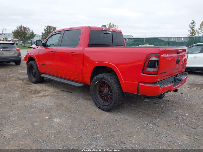 Vin: 1c6srfjt9mn577006, lot: 46863809, ram 1500 laramie  4x4 5'7 box 20213