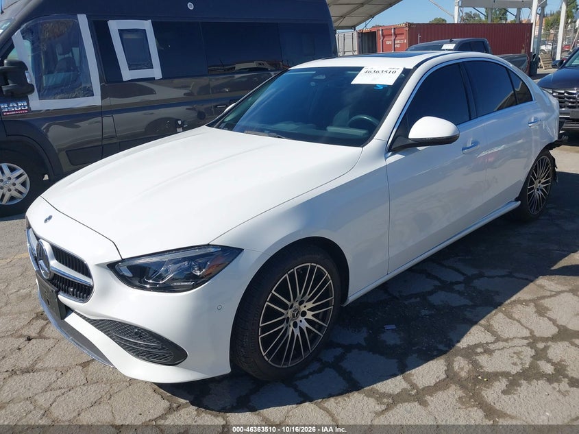 Vin: w1kaf4gb0pr153507, lot: 46863815, mercedes-benz c 300 sedan 20232