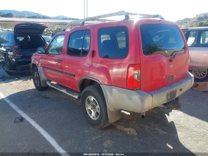 NISSAN XTERRA 2001 VIN 5N1ED28T71C514105