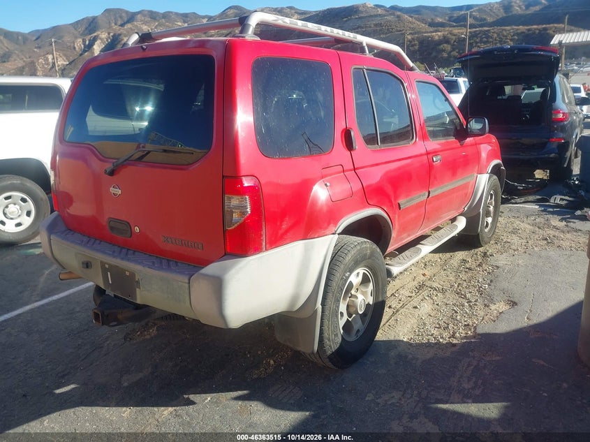 NISSAN XTERRA 2001 VIN 5N1ED28T71C514105
