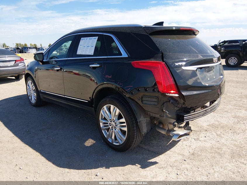 Vin: 1gykncrs8kz279612, lot: 46863828, cadillac xt5 luxury 20193