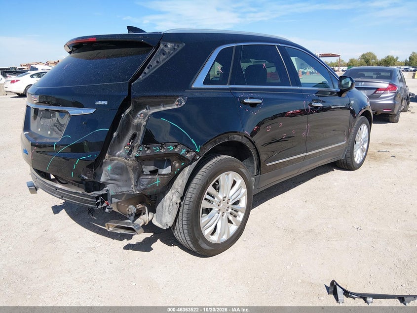 Vin: 1gykncrs8kz279612, lot: 46863828, cadillac xt5 luxury 20194