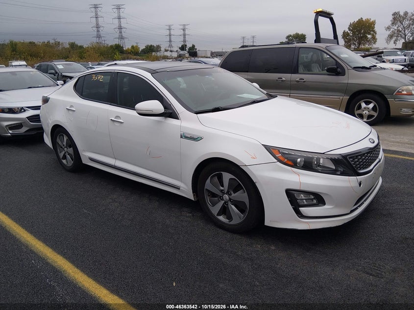 Vin: knagn4ad6f5084892, lot: 46863848, kia optima hybrid ex 2015 img_1