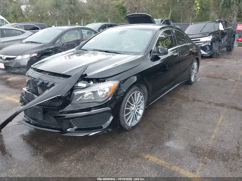 2016 Mercedes-Benz Cla 250, Удар спереди, IAAI, VIN WDDSJ4EB4GN352296 — фото 2