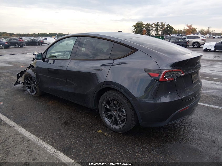 Vin: 7saygded2sa377144, lot: 46863858, tesla model y long range dual motor rear-wheel drive 20253