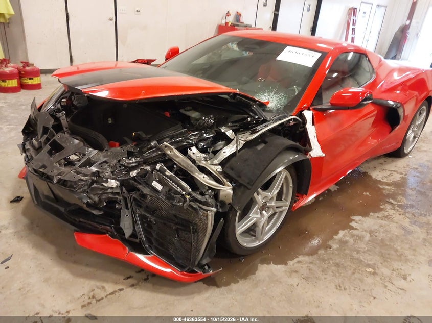 Vin: 1g1ya3d48r5112794, lot: 46863860, chevrolet corvette stingray rwd  1lt 20242