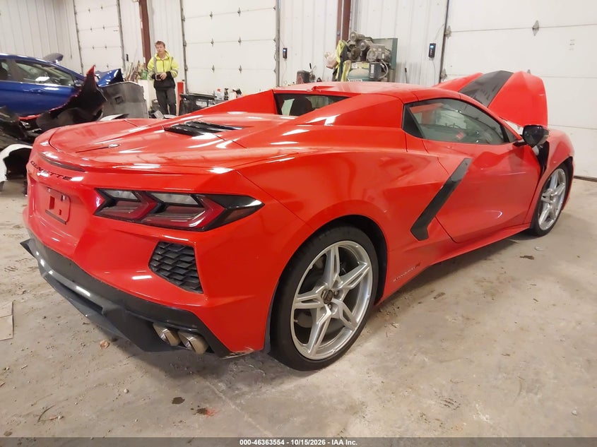 Vin: 1g1ya3d48r5112794, lot: 46863860, chevrolet corvette stingray rwd  1lt 20244