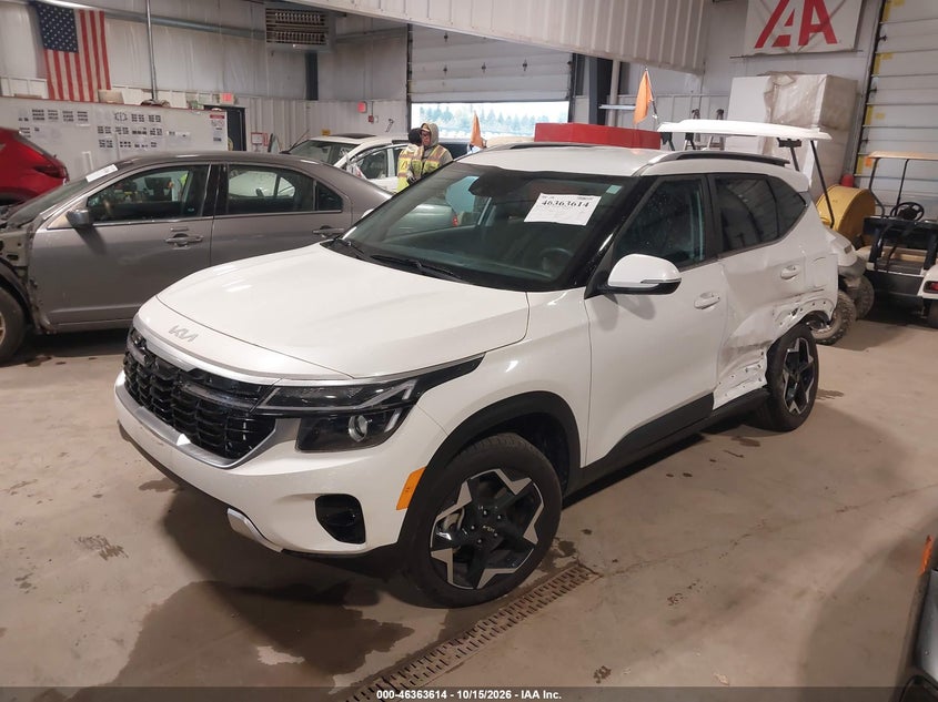 Vin: kndercaa4s7797030, lot: 46863921, kia seltos ex 20252