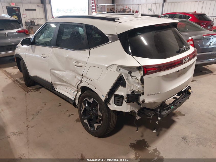 Vin: kndercaa4s7797030, lot: 46863921, kia seltos ex 20253
