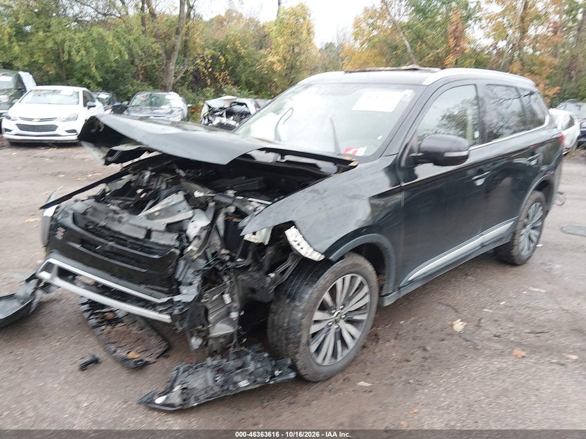 Vin: ja4az3a32kj001484, lot: 46863923, mitsubishi outlander sel 20192