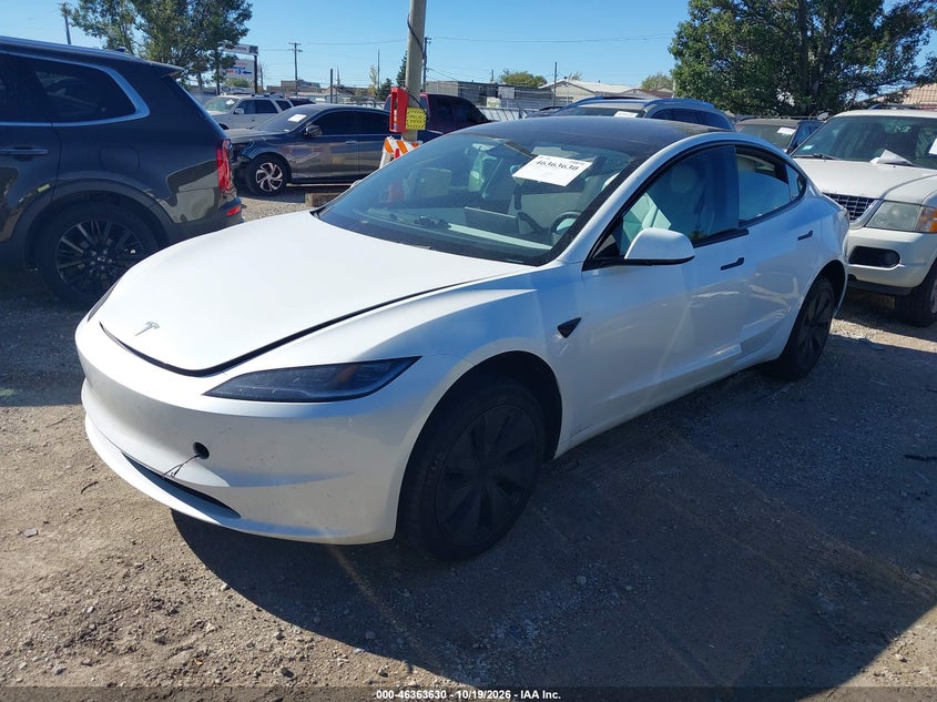 Vin: 5yj3e1eb7rf798350, lot: 46863937, tesla model 3 long range dual motor all-wheel drive 20242