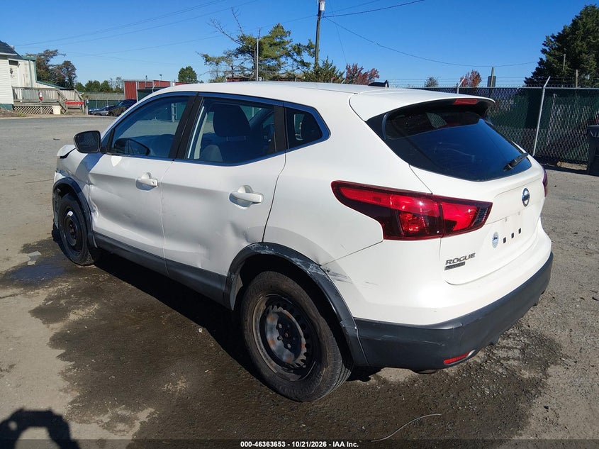 Vin: jn1bj1cr9hw104102, lot: 46863961, nissan rogue sport s 20173