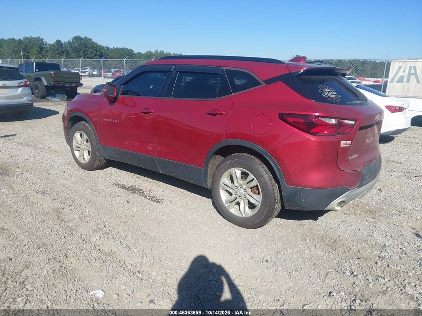 Vin: 3gnkbbra4ls578035, lot: 46863967, chevrolet blazer fwd 1lt 20203