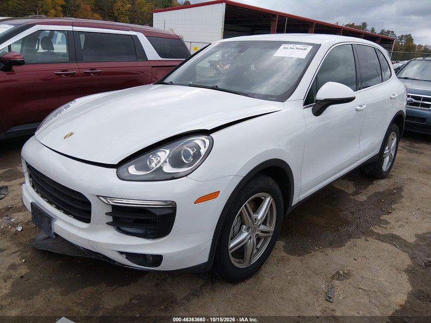 2015 Porsche Cayenne S, Удар спереди, IAAI, VIN WP1AB2A21FLA56707 — фото 2