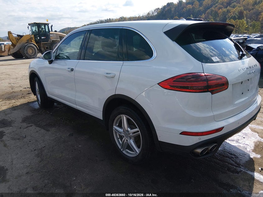 Vin: wp1ab2a21fla56707, lot: 46863969, porsche cayenne s 20153