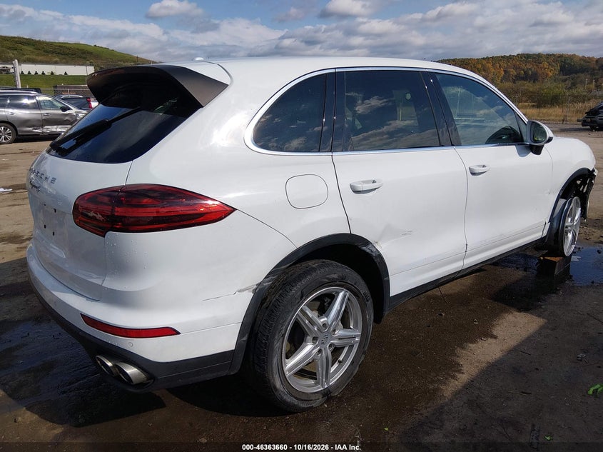 Vin: wp1ab2a21fla56707, lot: 46863969, porsche cayenne s 20154
