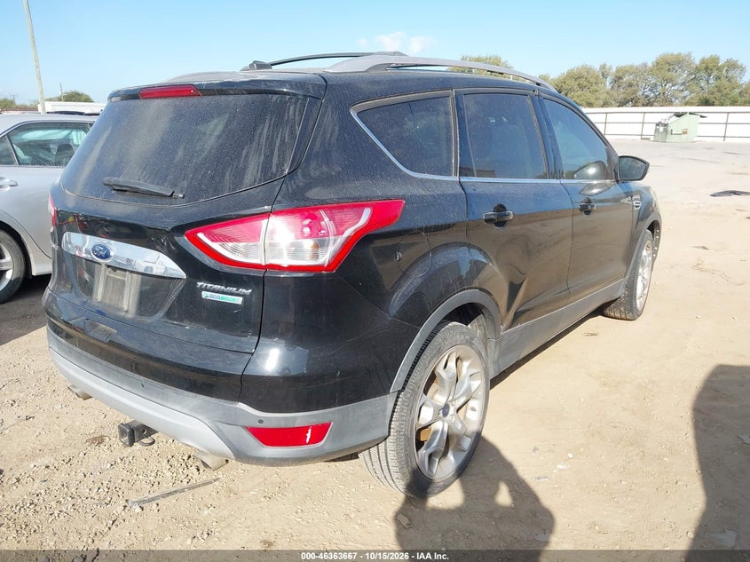 Vin: 1fmcu0jx5gua09479, lot: 46863976, ford escape titanium 20164