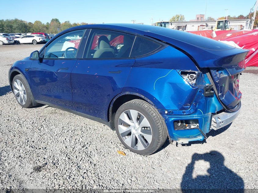 Vin: 7saygdee3ra278870, lot: 46863984, tesla model y long range dual motor all-wheel drive 20243