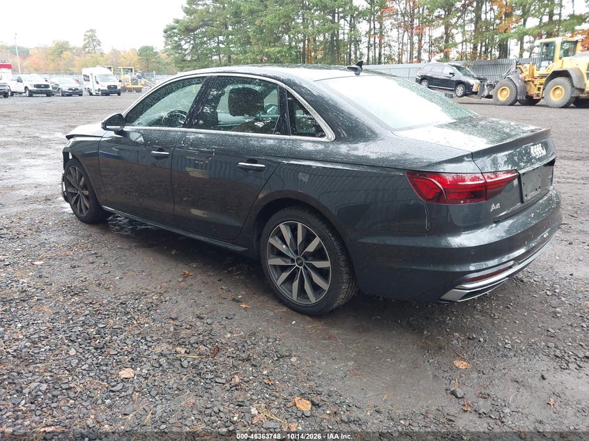 Vin: waubbaf45ma086504, lot: 46864059, audi a4 premium plus 40 tfsi quattro s tronic 20213