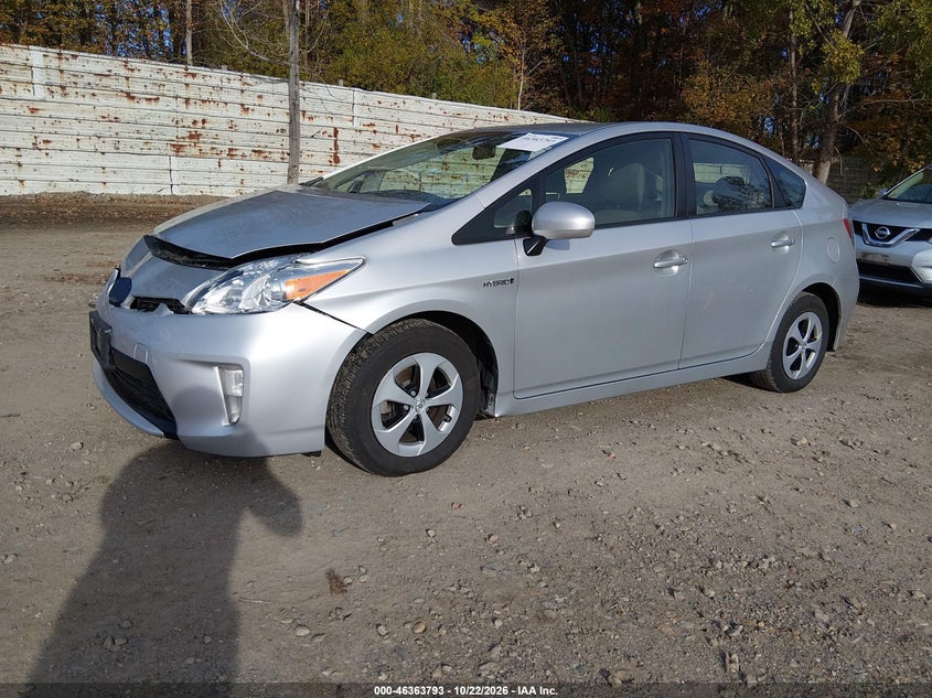 Vin: jtdkn3du7f0462699, lot: 46864105, toyota prius two 20152