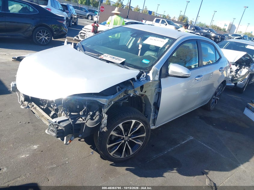 Vin: 5yfburhe5hp692842, lot: 46864107, toyota corolla se 20172