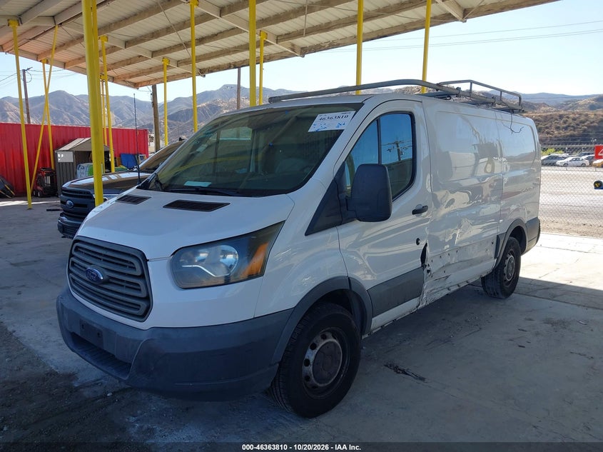 2016 Ford Transit-150, Левый бок, IAAI, VIN 1FTYE1YM9GKB17978 — фото 2