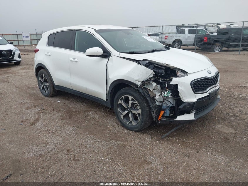 Vin: kndpm3ac1l7801836, lot: 46864197, kia sportage lx 20201