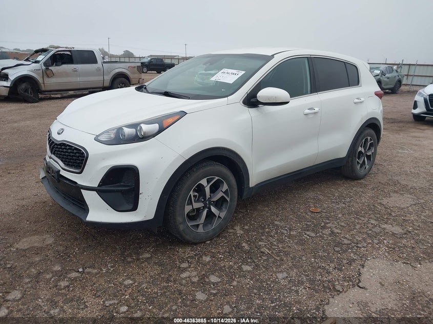 Vin: kndpm3ac1l7801836, lot: 46864197, kia sportage lx 20202