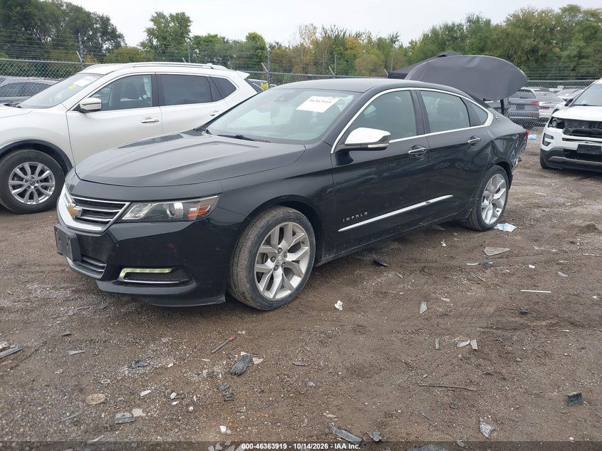 2016 Chevrolet Impala 2Lz, Rear, IAAI, VIN 2G1145S35G9143550 — photo 2