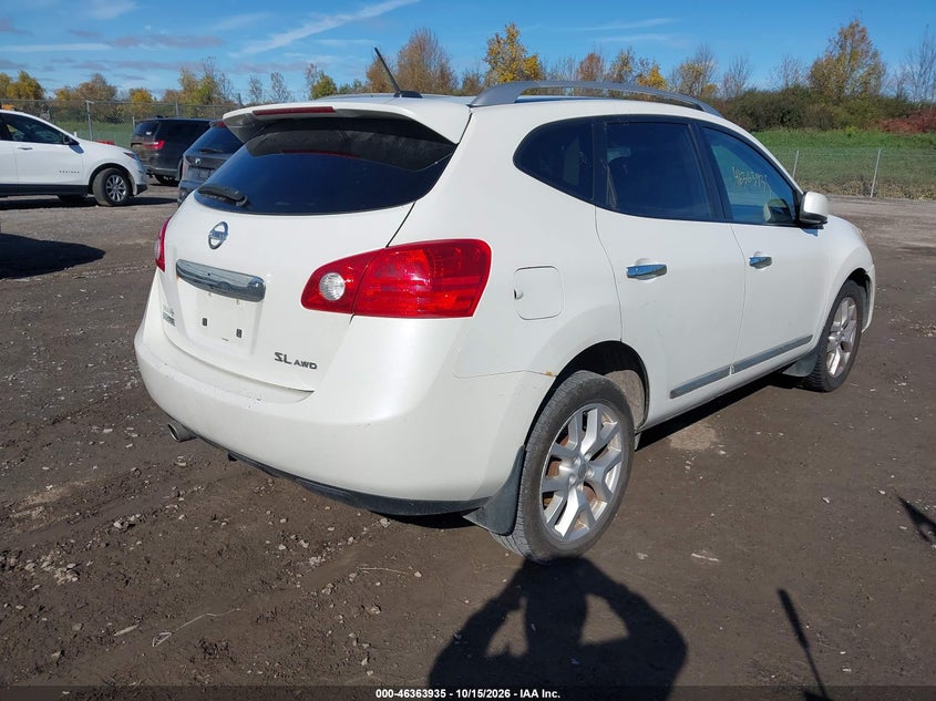 Vin: jn8as5mv4bw255191, lot: 46864247, nissan rogue sv 20114