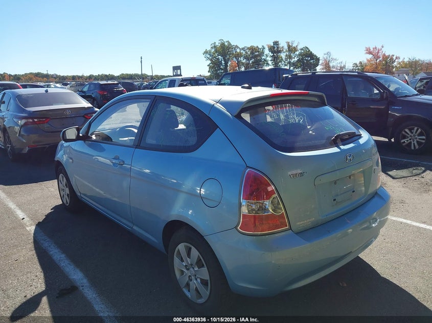 Vin: kmhcm3ac6bu199011, lot: 46864248, hyundai accent gs 20113