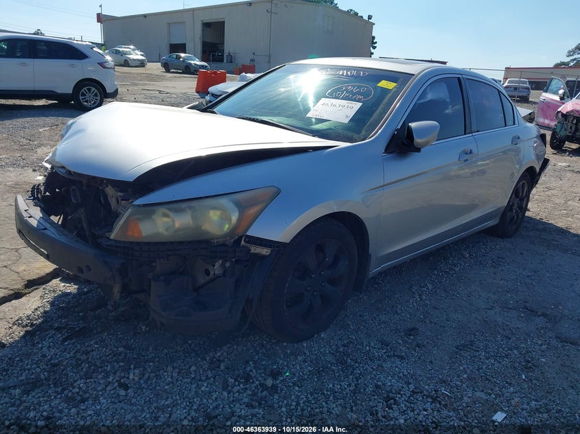 2008 Honda Accord 2.4 Ex-L, Rear, IAAI, VIN JHMCP26828C026562 — photo 2