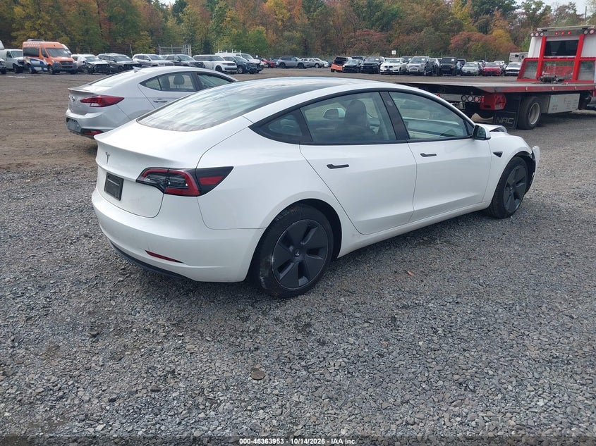 Vin: 5yj3e1ea9pf663469, lot: 46864265, tesla model 3 rear-wheel drive 20234